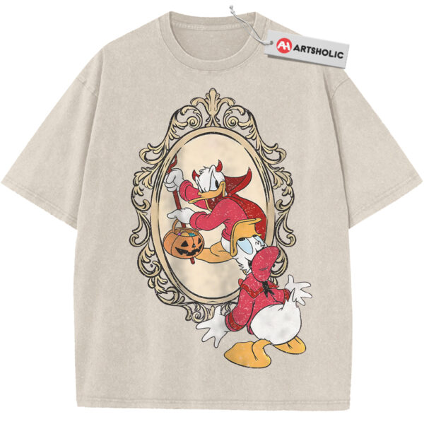 Donald Duck Shirt, Halloween Shirt, Disney Shirt, Animated Shirt, Vintage Tee