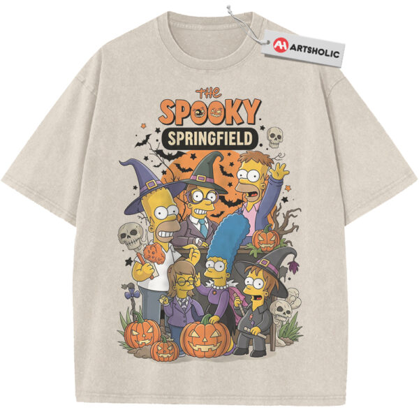 The Simpsons Shirt, Halloween Shirt, Animated Shirt, Vintage Tee