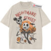Jack Skellington Shirt, The Nightmare Before Christmas Shirt, Halloween Shirt, Autumn Disney Shirt, Fall Animated Shirt, Vintage T-Shirt