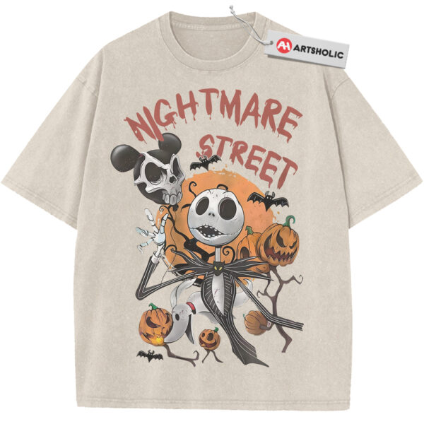 Jack Skellington Shirt, The Nightmare Before Christmas Shirt, Halloween Shirt, Autumn Disney Shirt, Fall Animated Shirt, Vintage T-Shirt