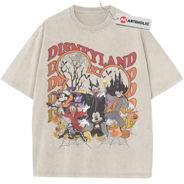 Donald Duck Shirt, Mickey Mouse Shirt, Goofy Shirt, Pluto Shirt, Halloween Shirt, Disney Shirt, Animated Shirt, Vintage Tee