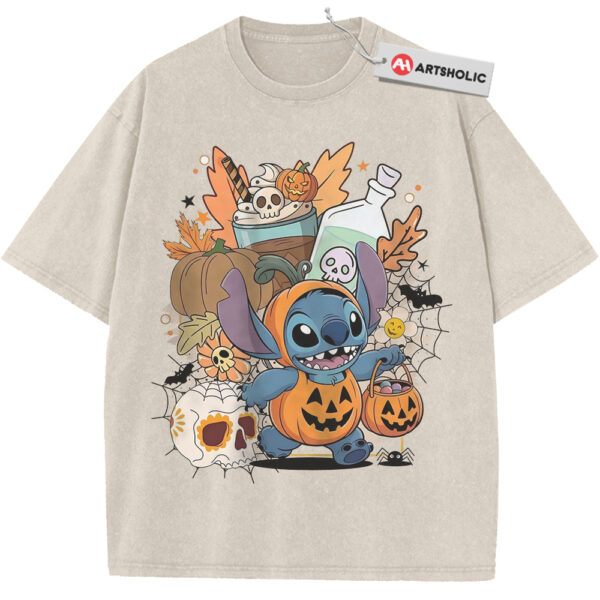 Lilo and Stitch Shirt, Halloween Shirt, Autumn Disney Shirt, Fall Animated Shirt, Vintage T-Shirt