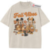 Fall Vibes Shirt, Minnie Mouse and Mickey Mouse Shirt, Halloween Shirt, Autumn Disney Shirt, Fall Animated Shirt, Vintage T-Shirt