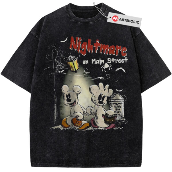 Minnie Mouse and Mickey Mouse Shirt, Halloween Shirt, Disney Shirt, Animated Shirt, Vintage T-Shirt