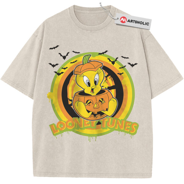 Tweety Shirt, Looney Tunes Shirt, Halloween Shirt, Animated Shirt, Vintage Tee