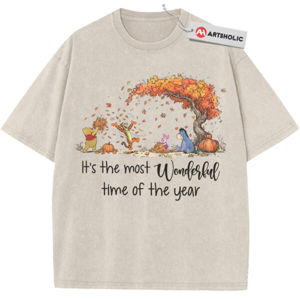 Winnie the Pooh Shirt, Fall Disney Shirt, Animated Shirt, Vintage Tee