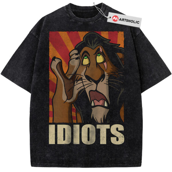 Scar Shirt, The Lion King Shirt, Animated Shirt, Vintage Tee