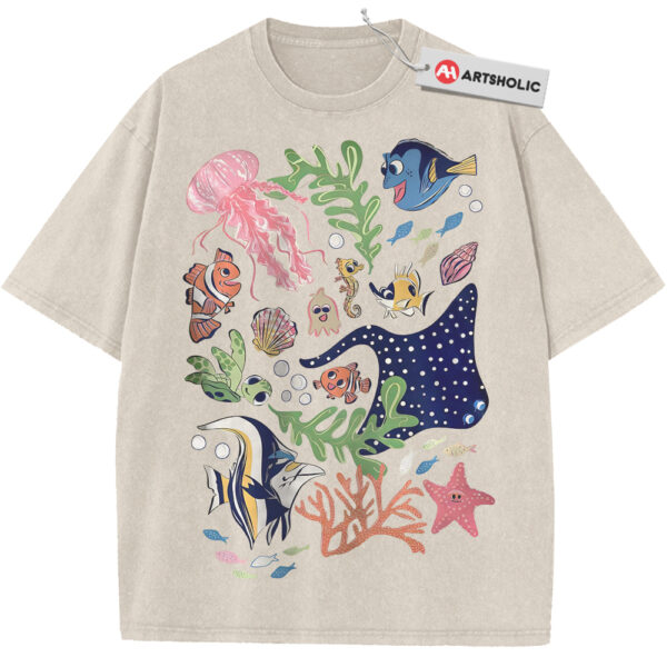Finding Nemo Shirt, Finding Dory Shirt, Animated Shirt, Vintage T-Shirt