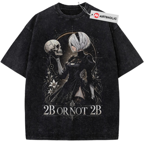 2B Shirt, NieR:Automata Shirt, Game Shirt, Vintage T-Shirt