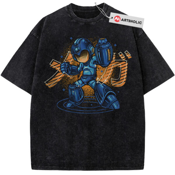 Mega Man Shirt, Game Shirt, Vintage Tee