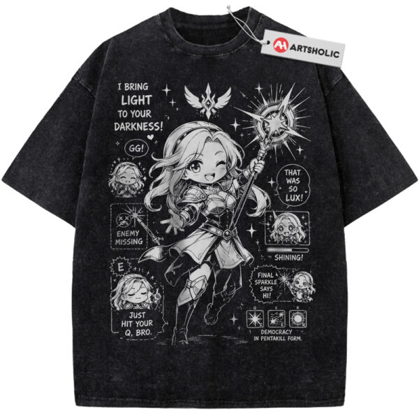 Lux Shirt, League of Legends Shirt, LOL Shirt, Game Shirt, Vintage Tee