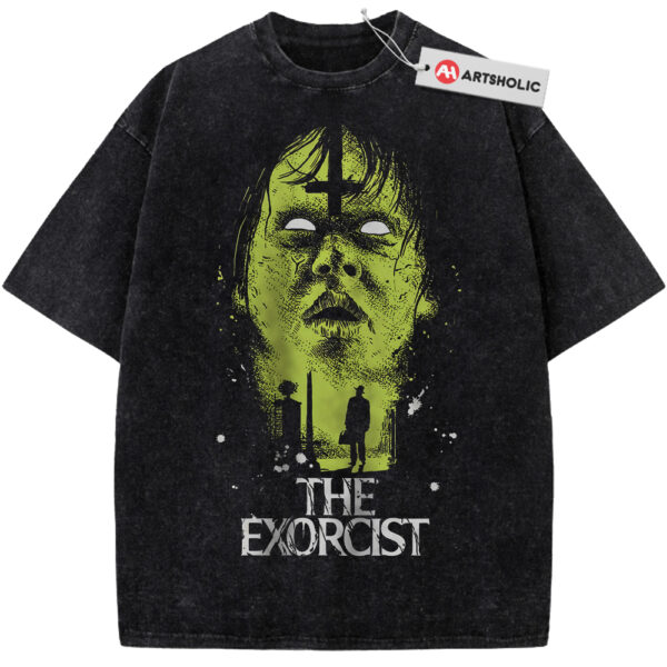 Regan MacNeil Shirt, The Exorcist Shirt, Halloween Shirt, Horror Shirt, Vintage Tee
