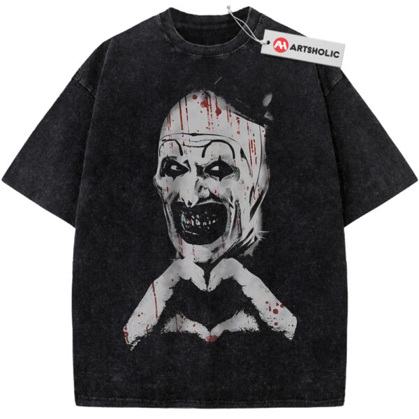 Art the Clown Shirt, Terrifier Shirt, Halloween Shirt, Horror Shirt, Vintage T-Shirt