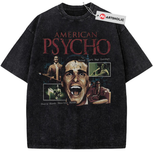American Psycho Shirt, Halloween Shirt, Horror Movie Shirt, Vintage T-Shirt