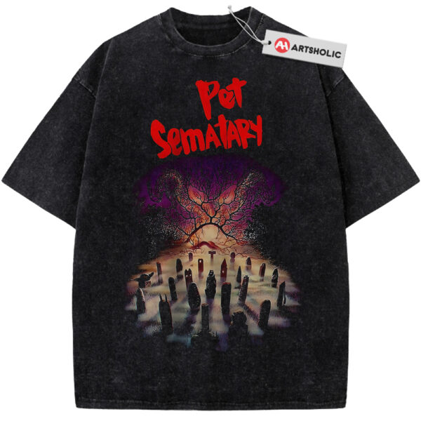 Pet Sematary Shirt, Halloween Shirt, Horror Shirt, Vintage T-Shirt