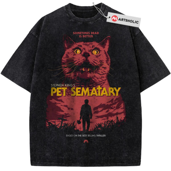 Pet Sematary Shirt, Halloween Shirt, Horror Shirt, Vintage T-Shirt