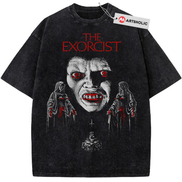 Pazuzu Shirt, The Exorcist Shirt, Halloween Shirt, Horror Shirt, Vintage T-Shirt