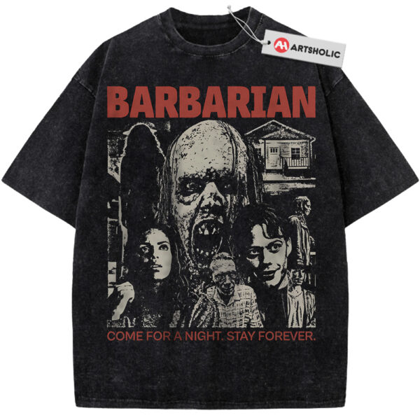 Barbarian Shirt, Halloween Shirt, Horror Shirt, Vintage Tee