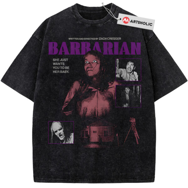 Barbarian Shirt, Halloween Shirt, Horror Shirt, Vintage Tee