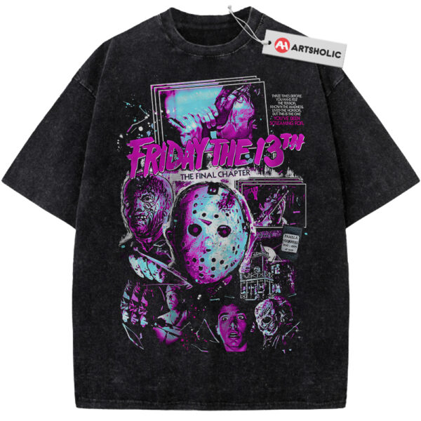 Jason Voorhees Shirt, Friday the 13th Shirt, Halloween Shirt, Horror Shirt, Vintage T-Shirt