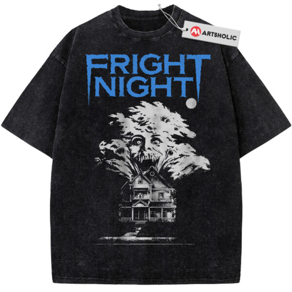 Fright Night Shirt, Halloween Shirt, Horror Shirt, Vintage T-Shirt