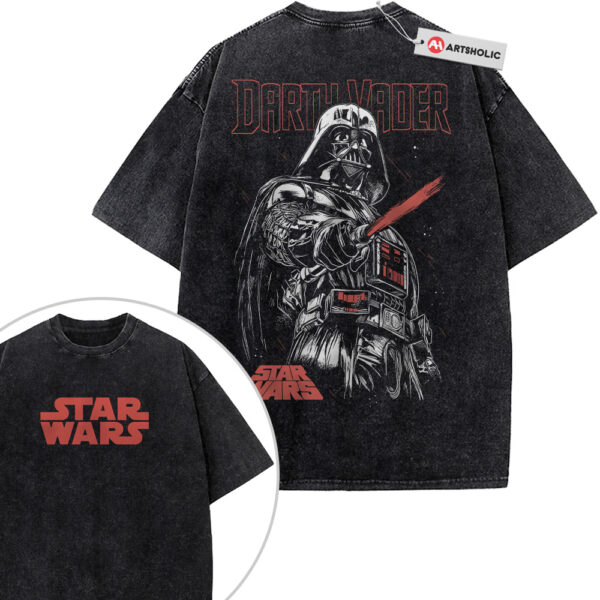 Anakin Skywalker Shirt, Darth Vader Shirt, Star Wars Shirt, Movie Shirt, Vintage T-Shirt 2-Sided