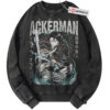 Levi Ackerman Sweatshirt, Attack On Titan Sweatshirt, AOT Sweatshirt, Anime Sweatshirt, Vintage Sweater
