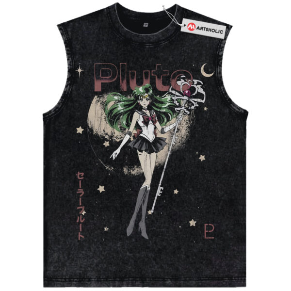 Setsuna Meiou Tank Top, Sailor Pluto Tank Top, Sailor Moon Tank Top, Anime Tank Top, Vintage Tank Top