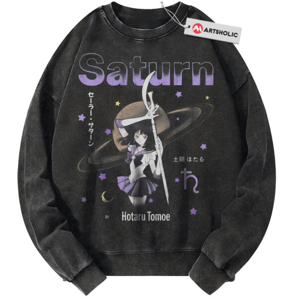 Hotaru Tomoe Sweatshirt, Sailor Saturn Sweatshirt, Sailor Moon Sweatshirt, Anime Sweatshirt, Vintage Sweatshirt
