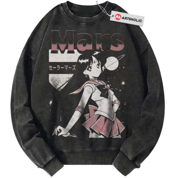 Rei Hino Sweatshirt, Sailor Mars Sweatshirt, Sailor Moon Sweatshirt, Anime Sweatshirt, Vintage Sweatshirt