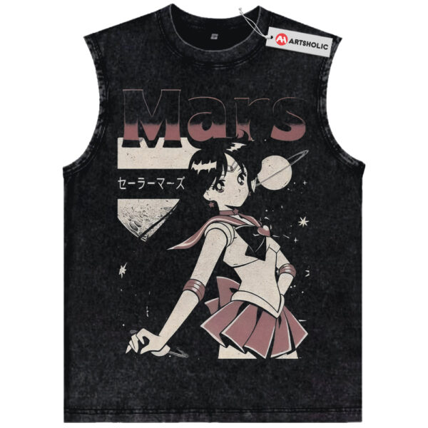 Rei Hino Tank Top, Sailor Mars Tank Top, Sailor Moon Tank Top, Anime Tank Top, Vintage Tank Top