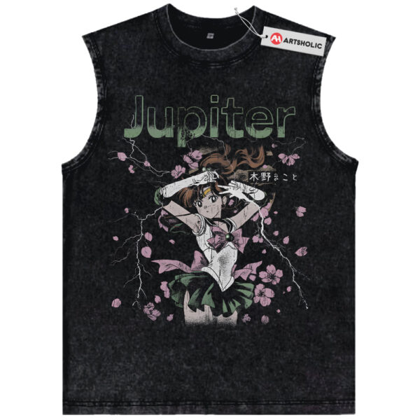 Makoto Kino Tank Top, Sailor Jupiter Tank Top, Sailor Moon Tank Top, Anime Tank Top, Vintage Tank Top
