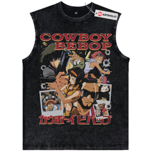 Cowboy Bebop Tank Top, Anime Tank Top, Vintage Tank Top