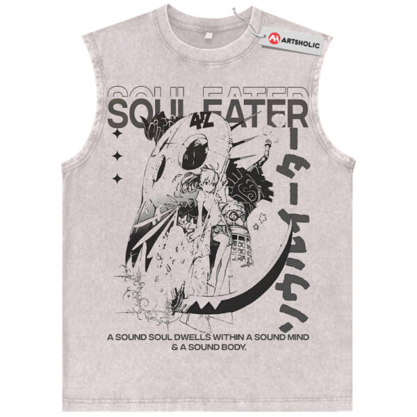 Maka Albarn Tank Top, Soul Eater Tank Top, Anime Tank Top, Vintage Tank Top