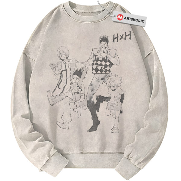 Hunter x Hunter Sweatshirt, Anime Sweatshirt, Vintage Sweatshirt