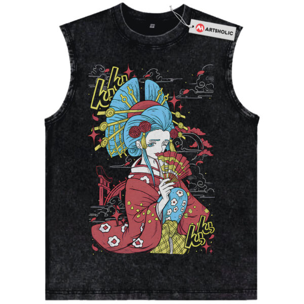 Kozuki Hiyori Tank Top, One Piece Tank Top, Anime Tank Top, Vintage Tank Top