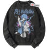 Rei Ayanami Sweatshirt, Anime Sweatshirt, Vintage Sweater