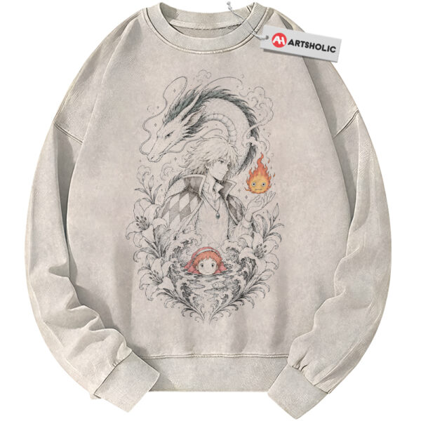 Studio Ghibli Sweatshirt, Anime Sweatshirt, Vintage Sweater