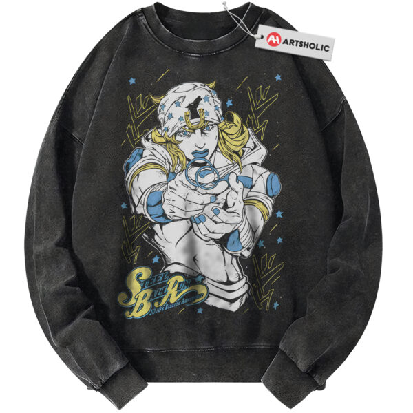 Johnny Joestar Sweatshirt, JoJo's Bizarre Adventure Sweatshirt, Anime Sweatshirt, Vintage Sweatshirt