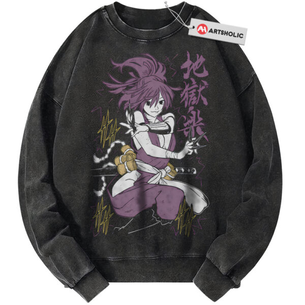 Yuzuhira Sweatshirt, Hell's Paradise Sweatshirt, Anime Sweatshirt, Vintage Sweatshirt