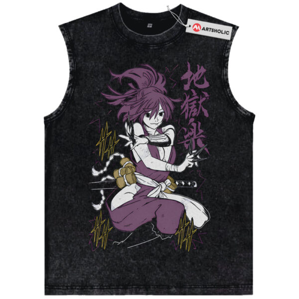 Yuzuhira Tank Top, Hell's Paradise Tank Top, Anime Tank Top, Vintage Tank Top