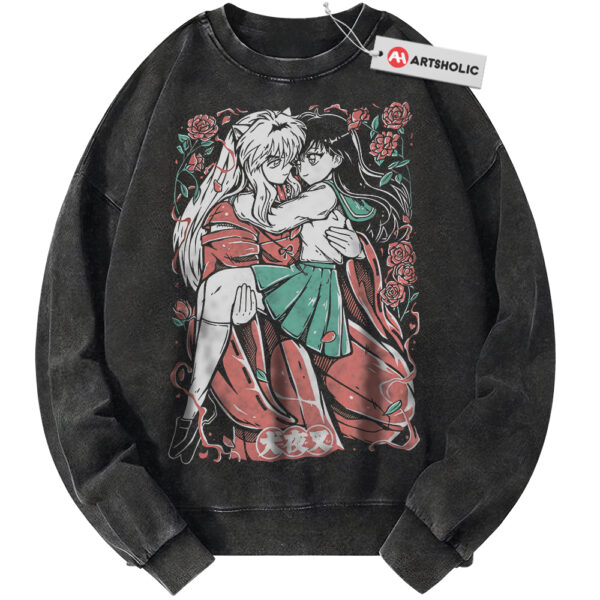 Kagome Higurashi Sweatshirt, Inuyasha Sweatshirt, Anime Sweatshirt, Vintage Sweater