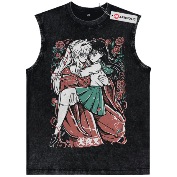 Kagome Higurashi Tank Top, Inuyasha Tank Top, Anime Tank Top, Vintage Tank Top