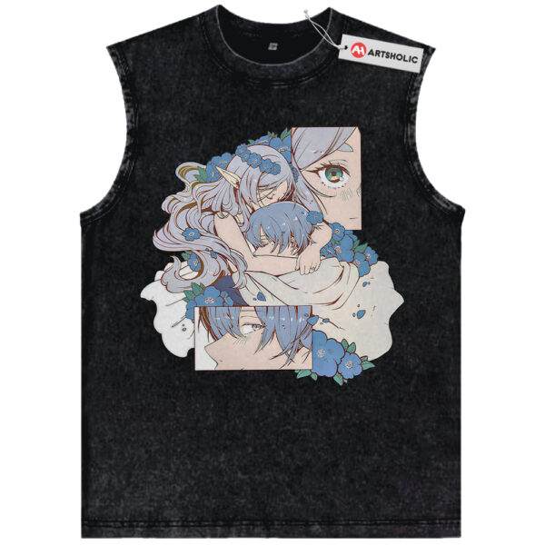 Frieren: Beyond Journey's End Tank Top, Anime Tank Top, Vintage Tank Top
