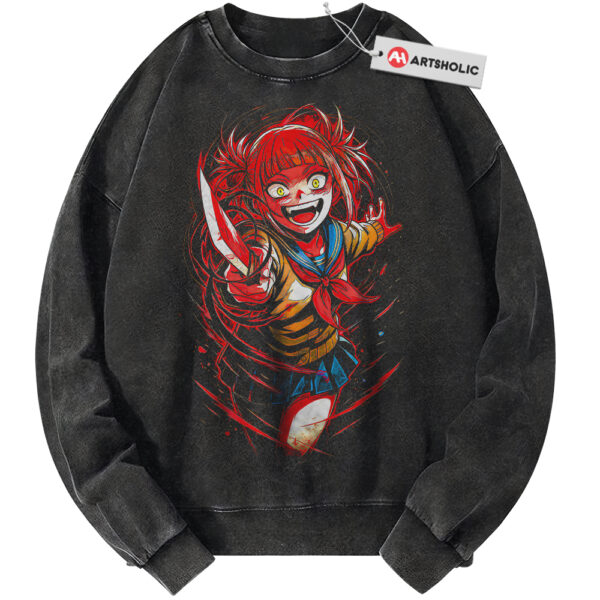 Himiko Toga Sweatshirt, MHA Sweatshirt, Anime Sweatshirt, Vintage Sweatshirt