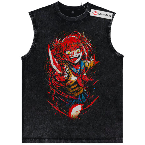 Himiko Toga Tank Top, MHA Tank Top, Anime Tank Top, Vintage Tank Top