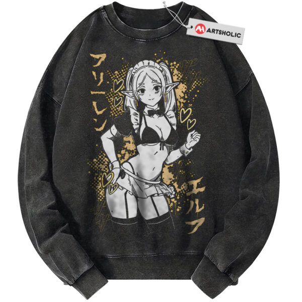 Frieren: Beyond Journey's End Sweatshirt, Anime Sweatshirt, Vintage Sweater