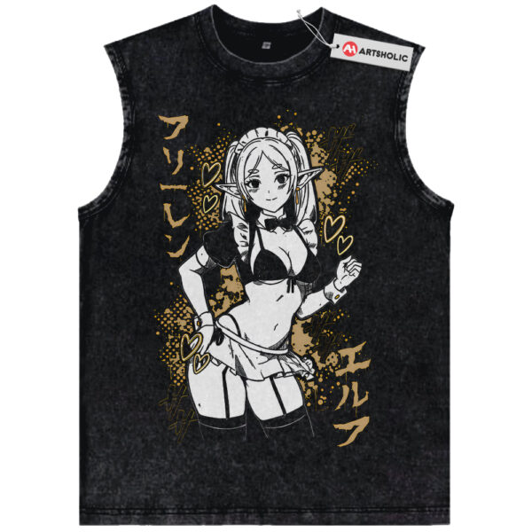 Frieren: Beyond Journey's End Tank Top, Anime Tank Top, Vintage Tank Top