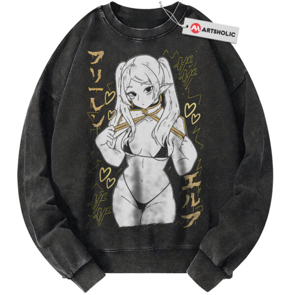 Frieren: Beyond Journey's End Sweatshirt, Anime Sweatshirt, Vintage Sweater