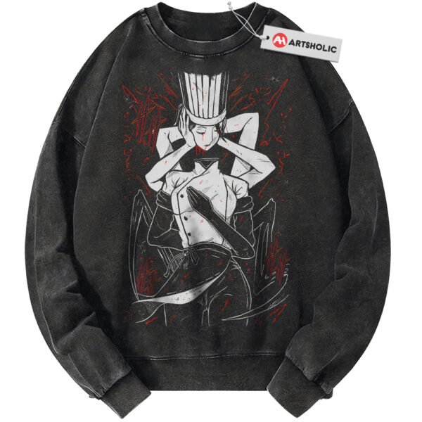 Falling Devil Sweatshirt, Chainsaw Man Sweatshirt, Anime Sweatshirt, Vintage Sweater